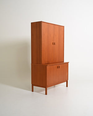 Armadio scandinavo in teak, anni '60