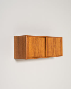Piccolo cabinet pensile in teak, Scandinavia, anni ’60