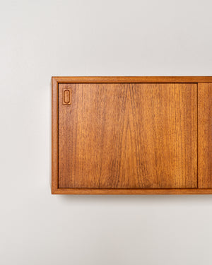 Piccolo cabinet pensile in teak, Scandinavia, anni ’60