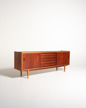 Sideboard “Trio” di Nils Jonsson per Hugo Troeds, anni ’60