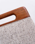 Poltrona “Papa Bear” con poggiapiedi di Hans J. Wegner per A.P. Stolen, Danimarca, anni ’50