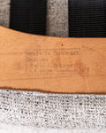 Poltrona “Papa Bear” con poggiapiedi di Hans J. Wegner per A.P. Stolen, Danimarca, anni ’50