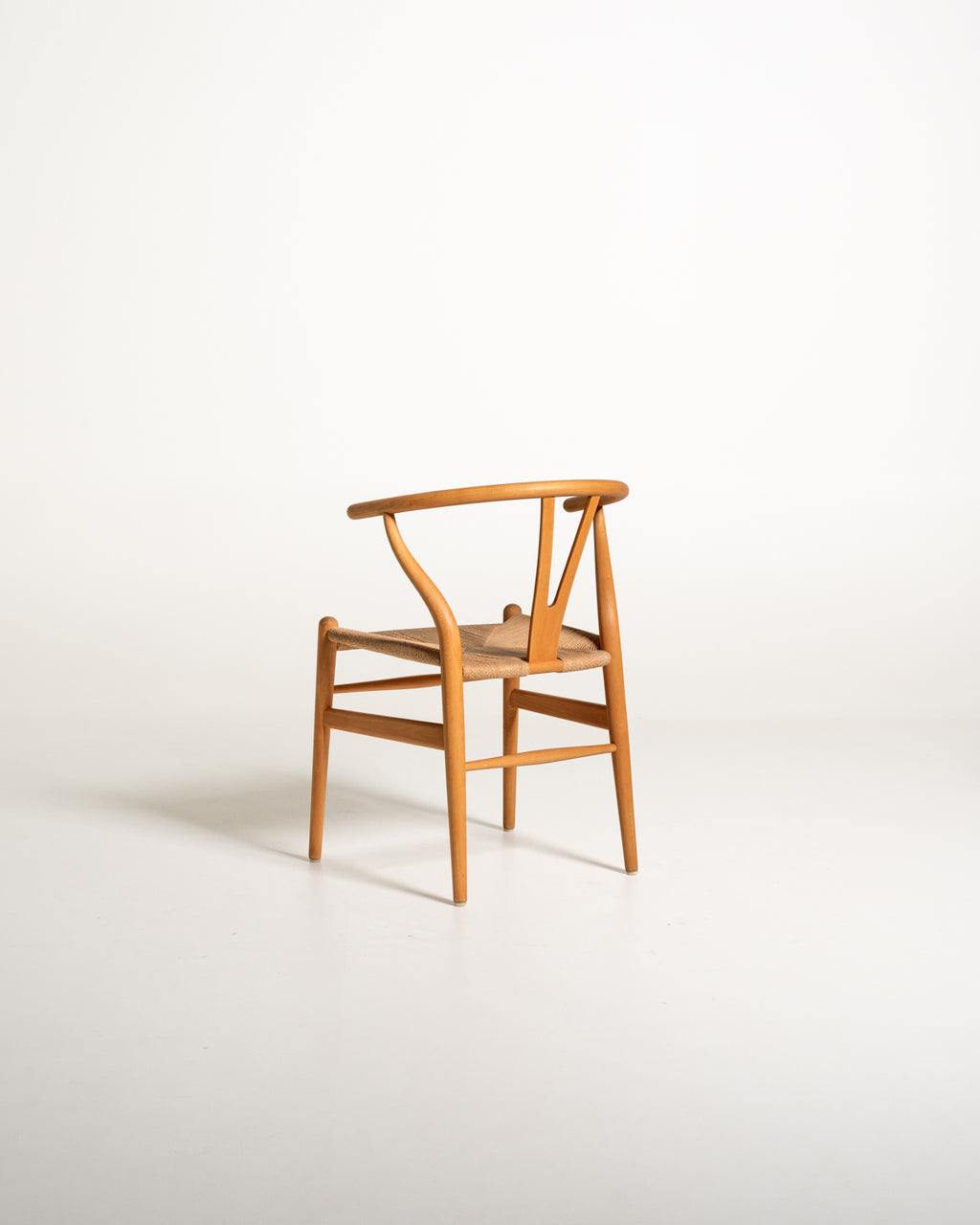 Set di quattro CH24 “Wishbone Chair” di Hans J. Wegner, design 1950
