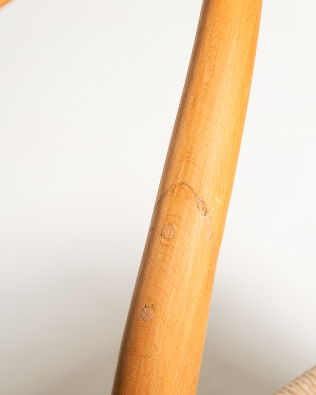 Set di quattro CH24 “Wishbone Chair” di Hans J. Wegner, design 1950