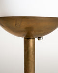 Lampada da terra italiana in ottone, anni ’60