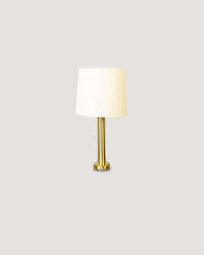 Lampada dorata in ottone