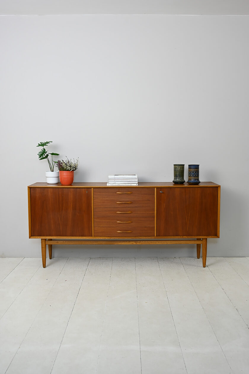 Sideboard in teak e rovere