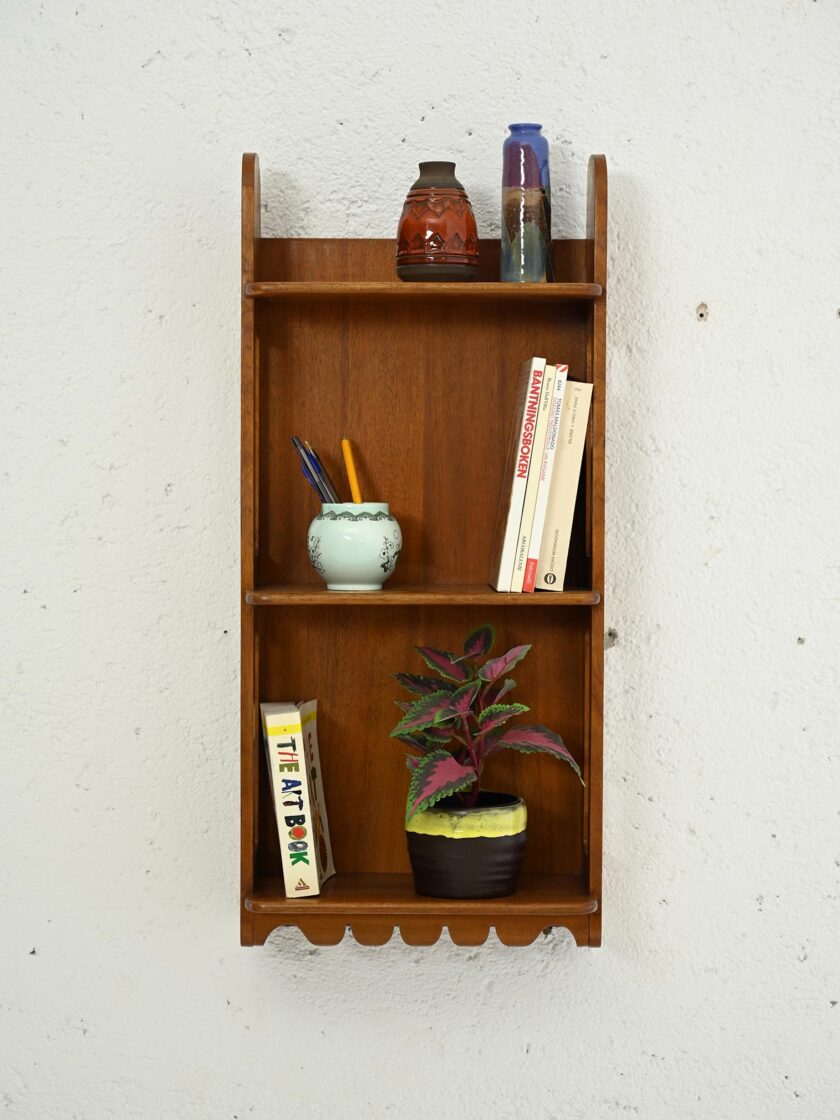 Hanging bookshelf designed by Josef Frank produced by Svenskt Tenn in the 50s