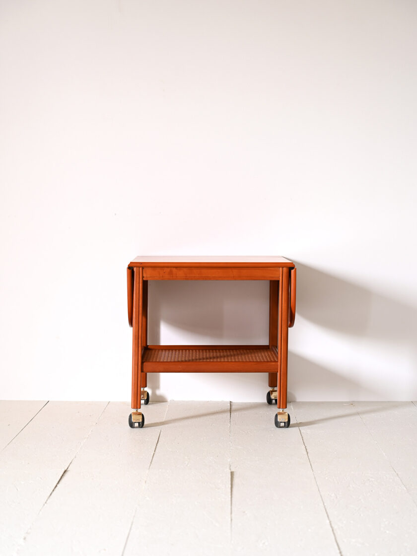 Carrello vintage in teak