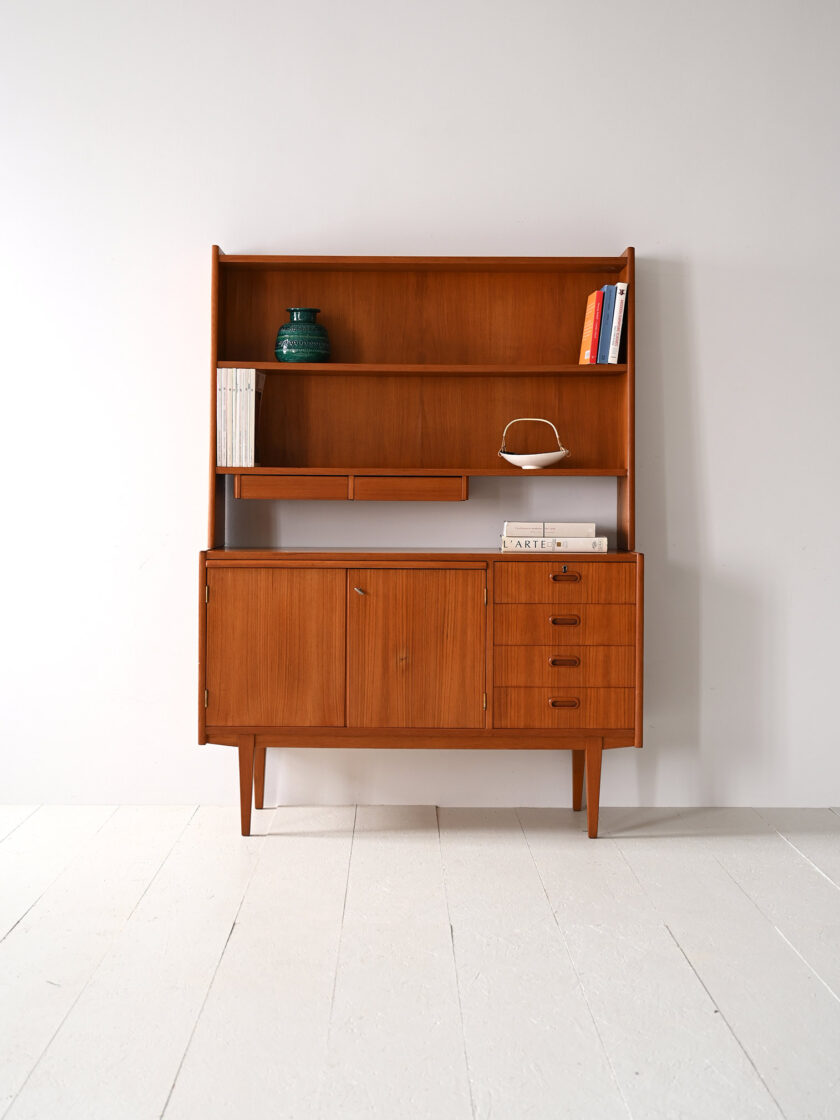 Sideboard libreria vintage in teak