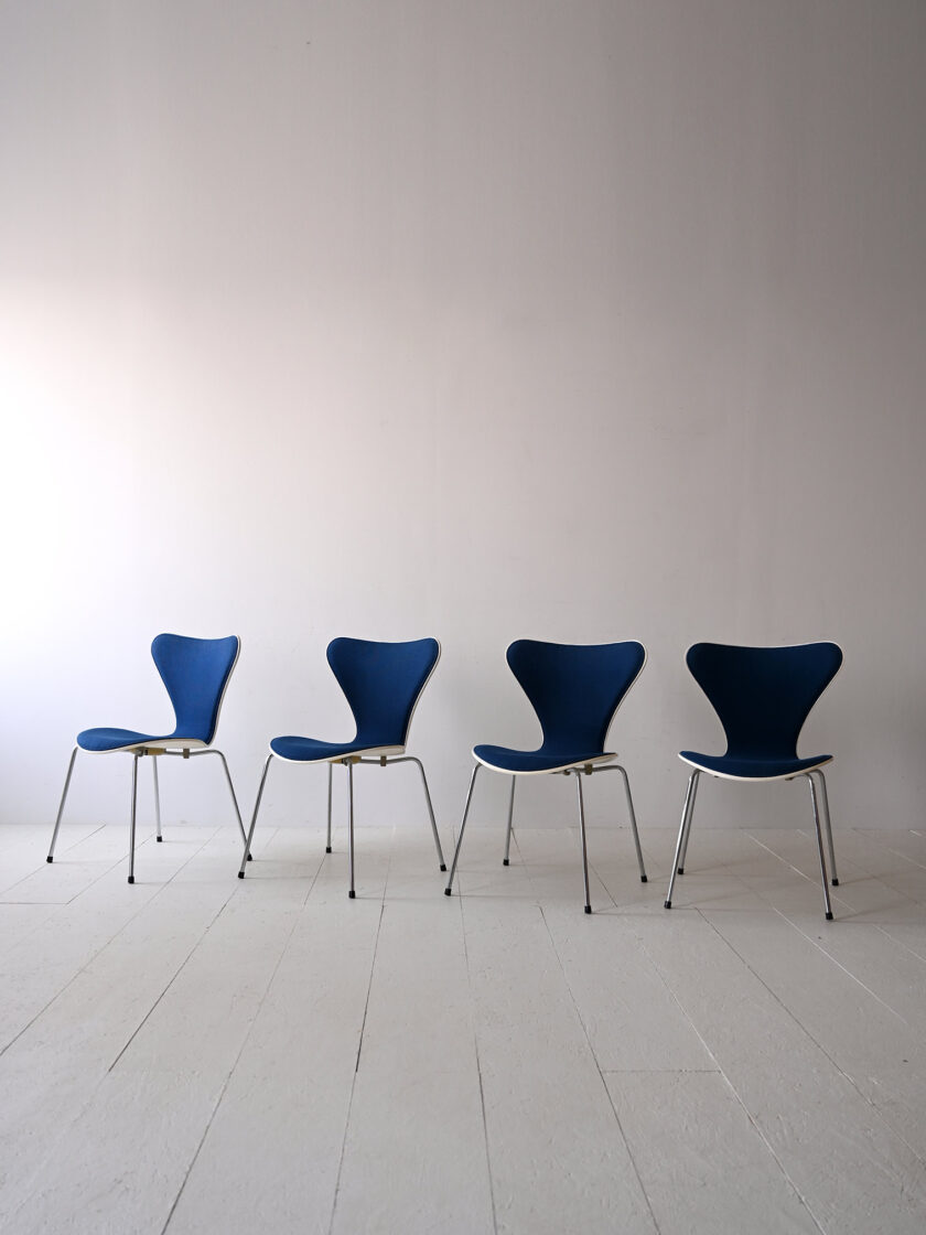 Set di sedie di Arne Jacobsen ‘serie 7’