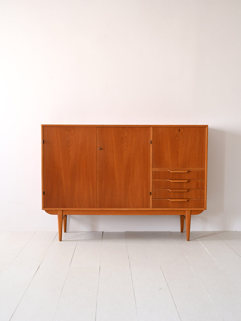 Highboard vintage anni ‘60 in teak