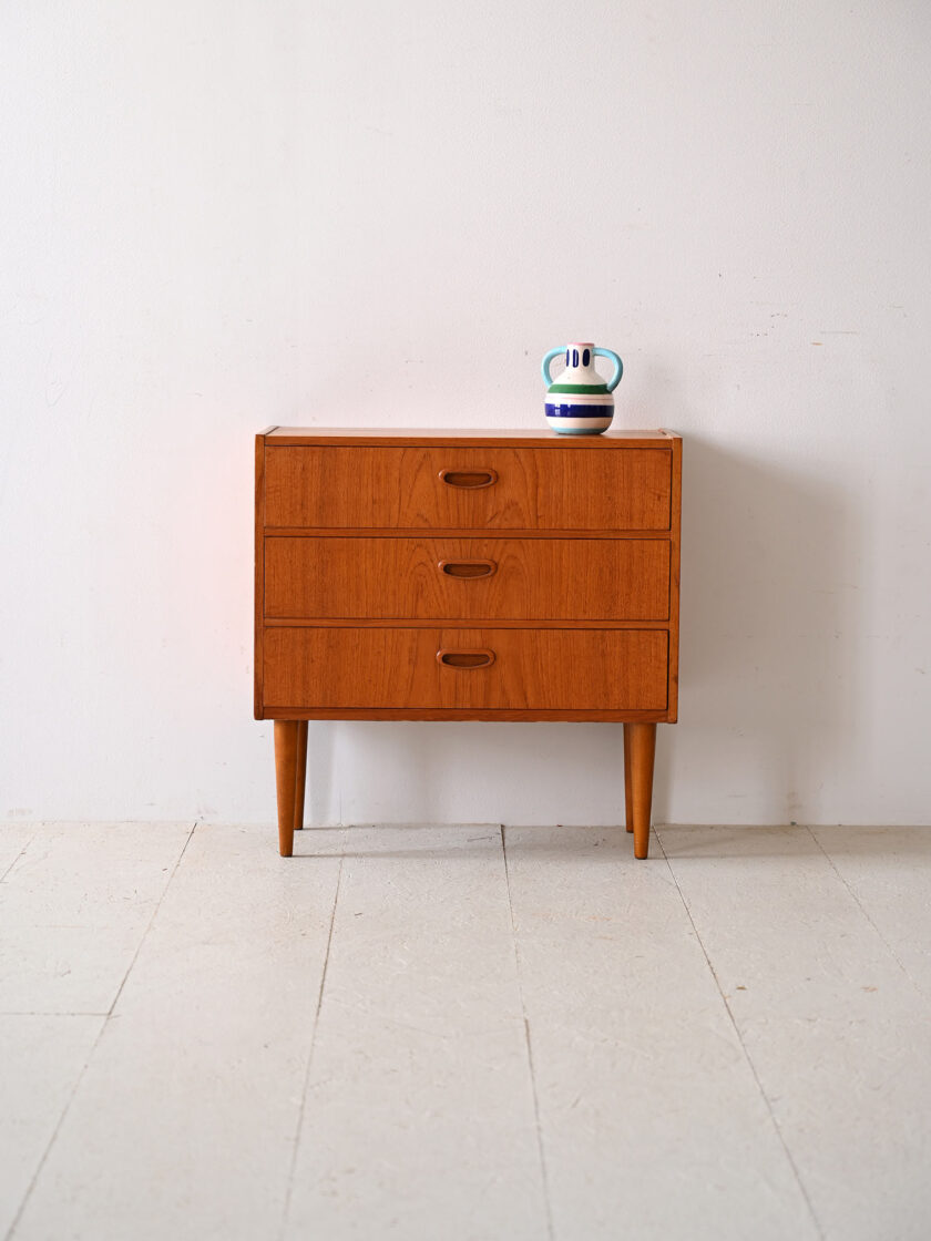 Comodino vintage in teak