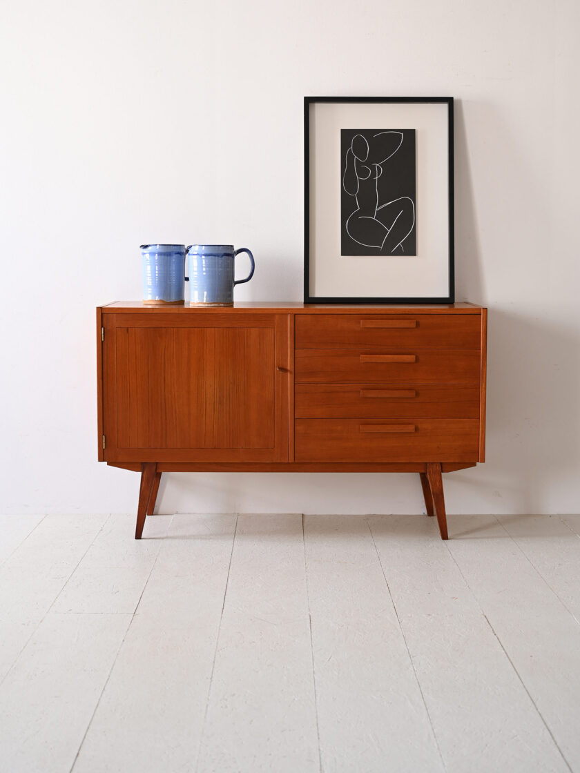 Sideboard in teak di manifattura scandinava