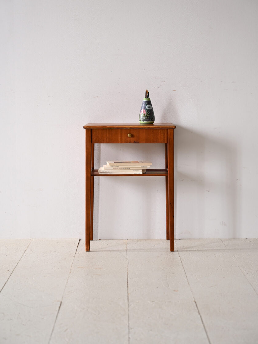 Vintage mahogany nightstand