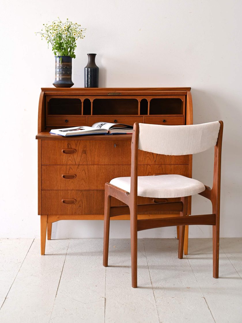 Secretaire anni '60 in teak-a