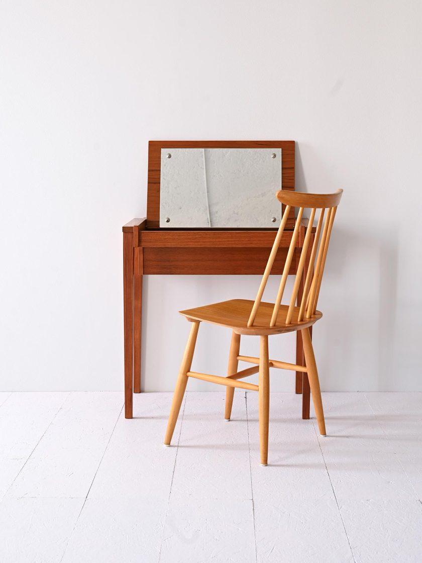 Toeletta vintage in teak-a