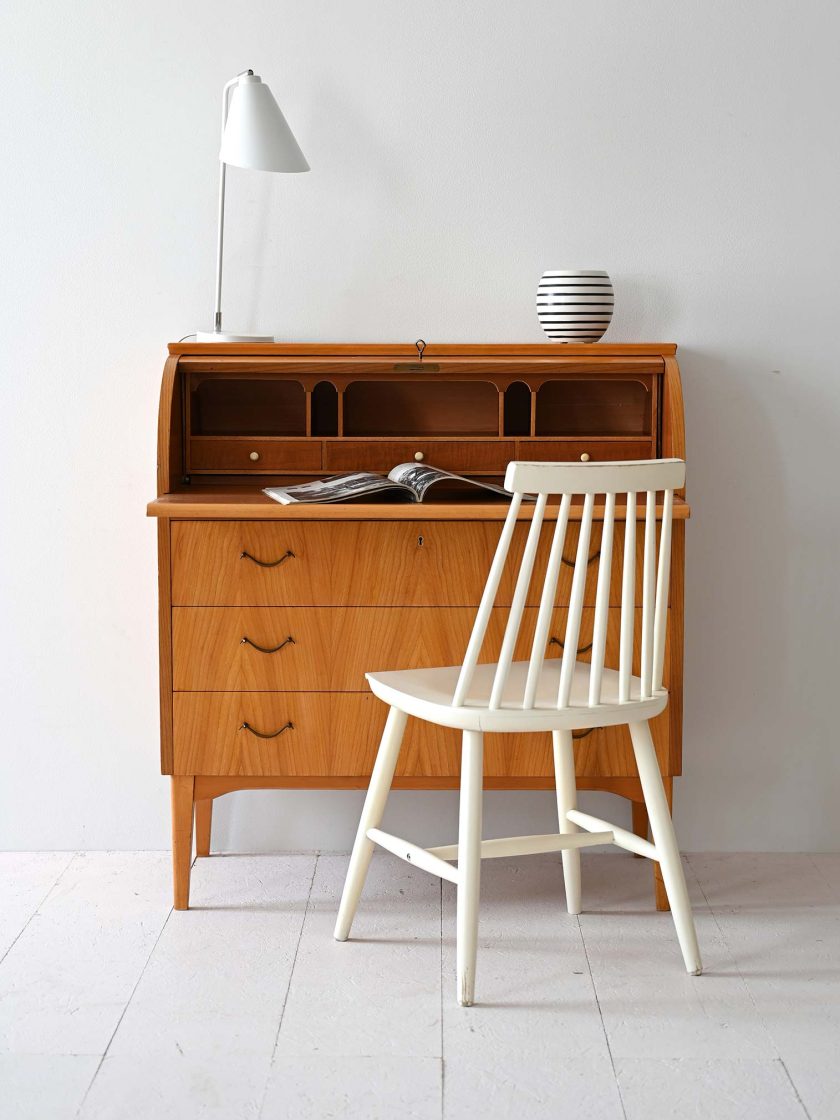 Secretaire scandinavo vintage-a