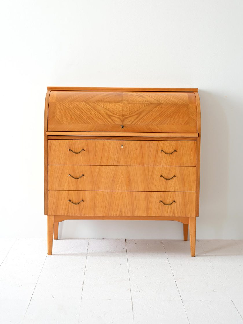 Secretaire scandinavo vintage-c