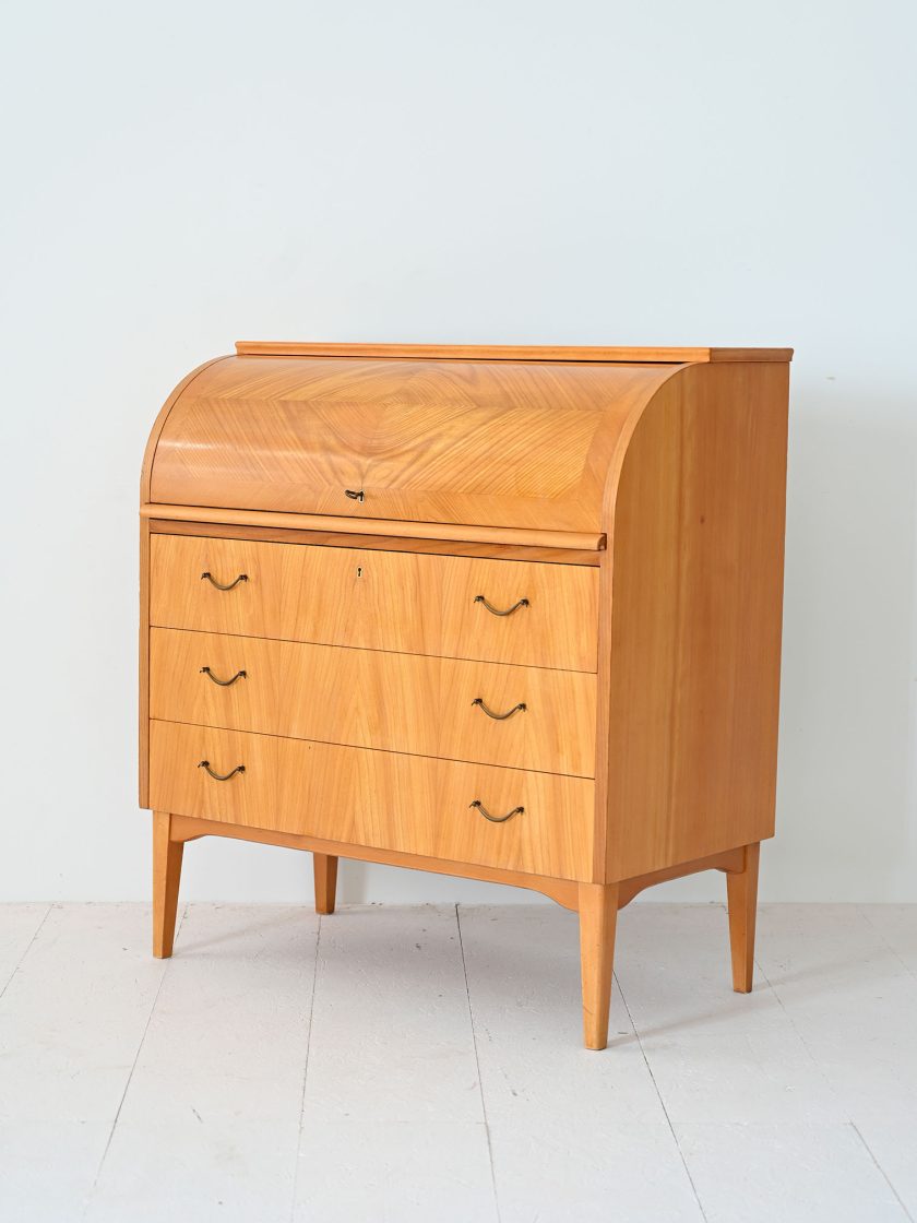 Secretaire scandinavo vintage-e